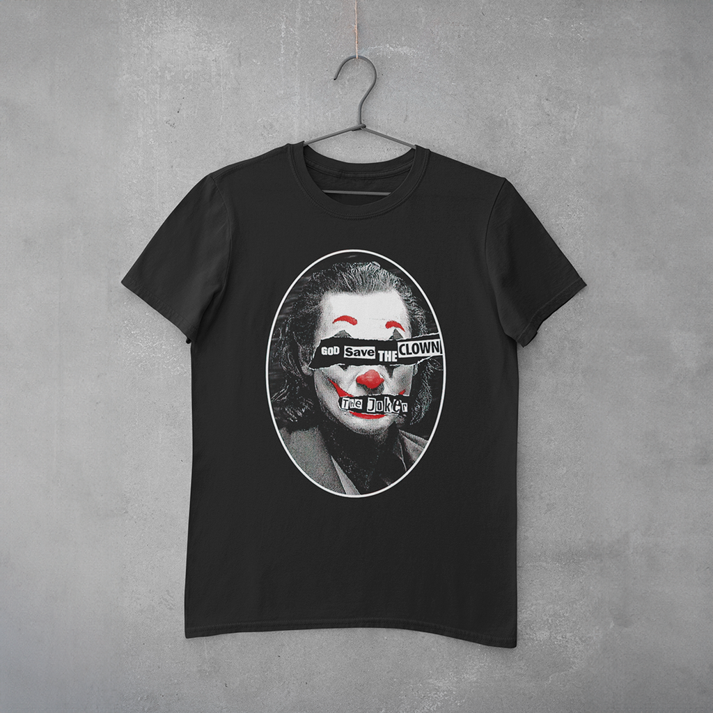 Camiseta Estampa Joker God Save The Clown